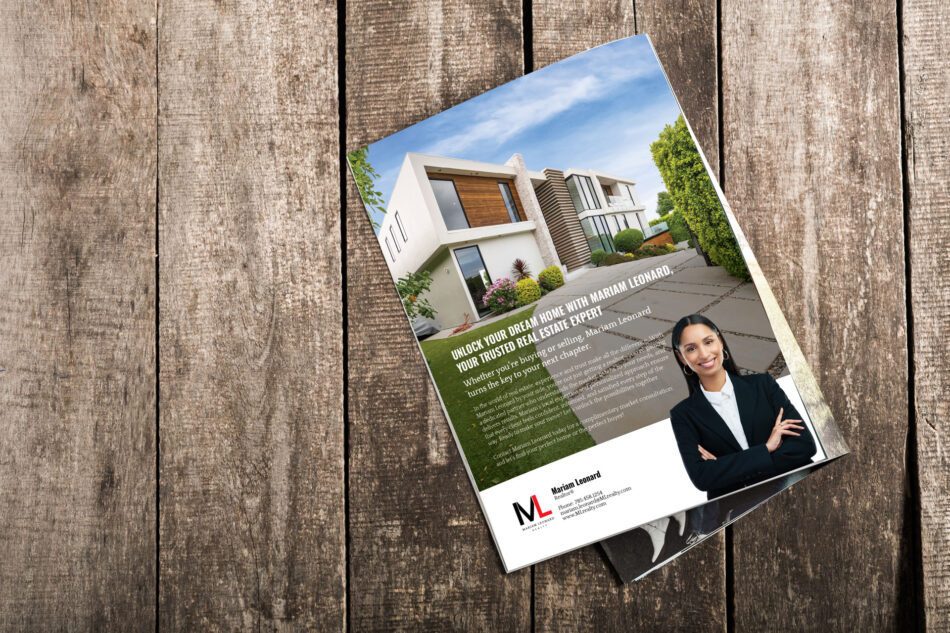Realtor Magazine Advertising design