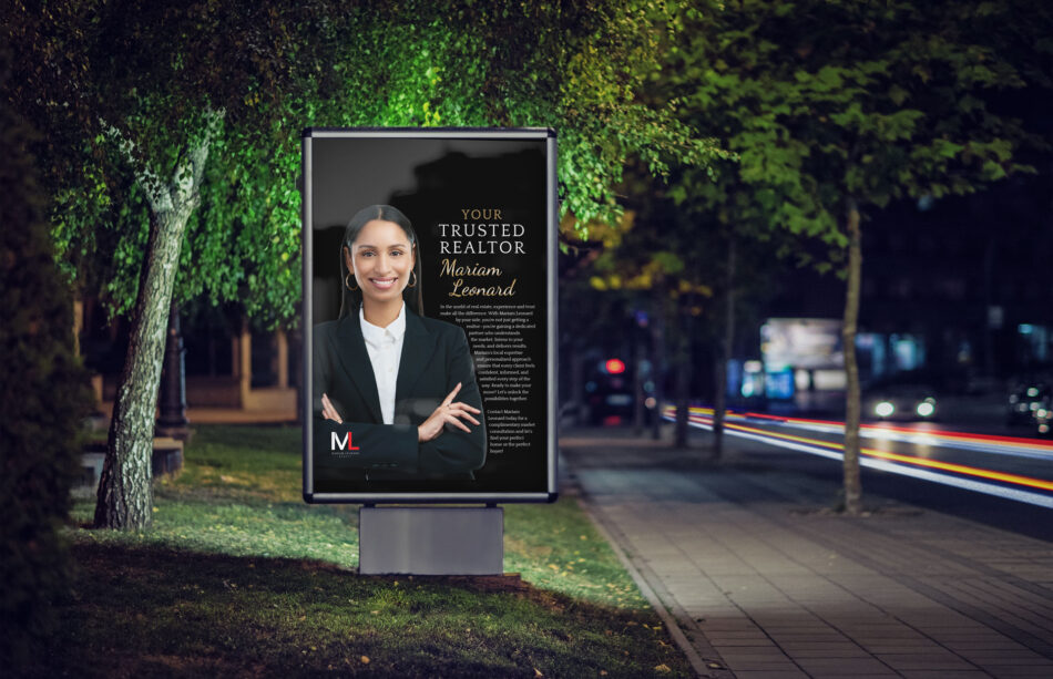 Realtor Outdoor Advertising design