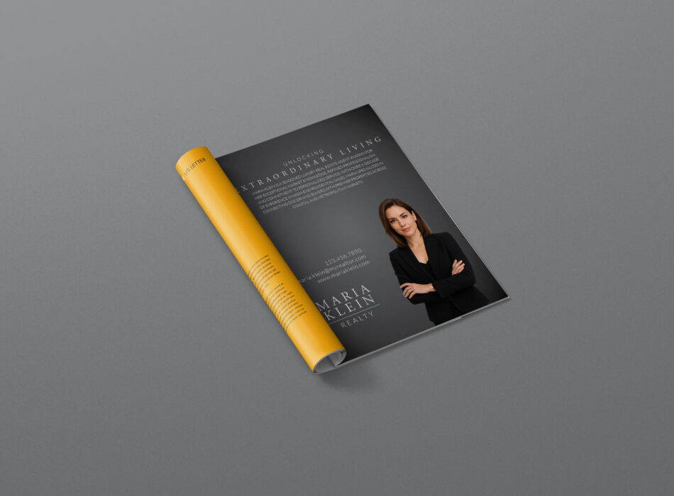 Single Page Magazine Ad Mockup